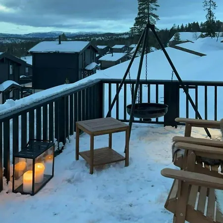 Mountain With Panoramic Views In Norefjell