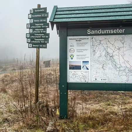 Mountain With Panoramic Views In Norefjell Runn