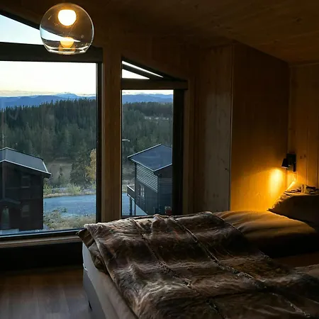 Mountain With Panoramic Views In Norefjell *