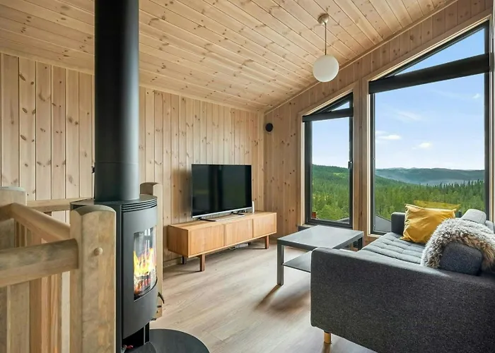 Mountain With Panoramic Views In Norefjell