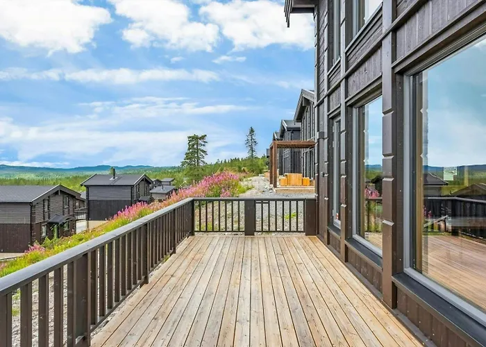 Mountain With Panoramic Views In Norefjell Dom wakacyjny Noresund