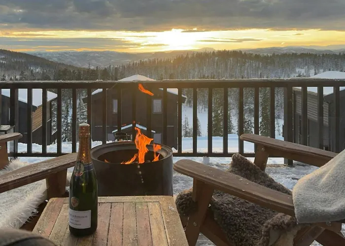 Dom wakacyjny Mountain With Panoramic Views In Norefjell *