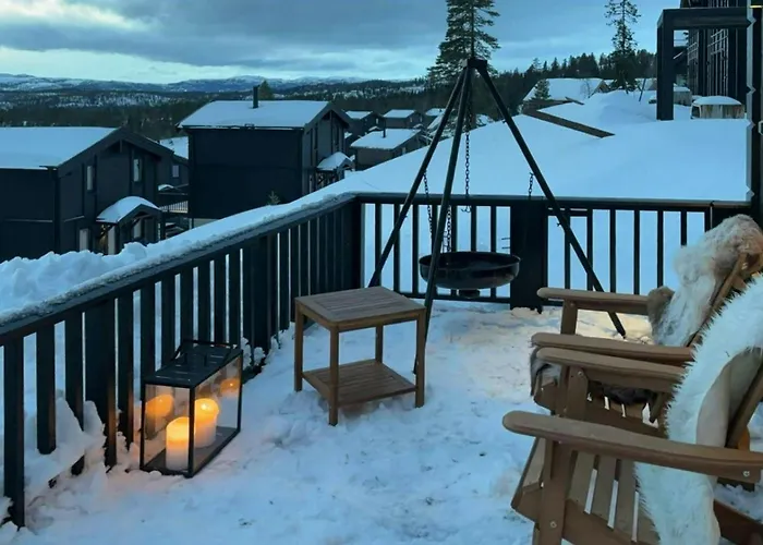 Dom wakacyjny Mountain With Panoramic Views In Norefjell Noresund