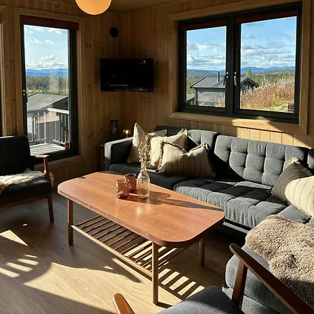 Mountain With Panoramic Views In Norefjell Runn